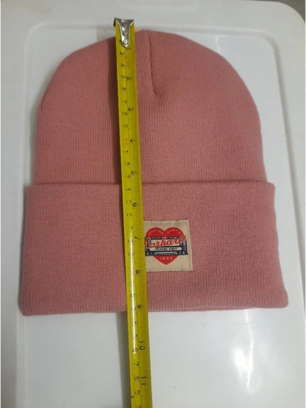 Carhartt Rose Pink Cuffed Beanie Hat